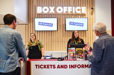 Photo of the Box Office at the Octagon