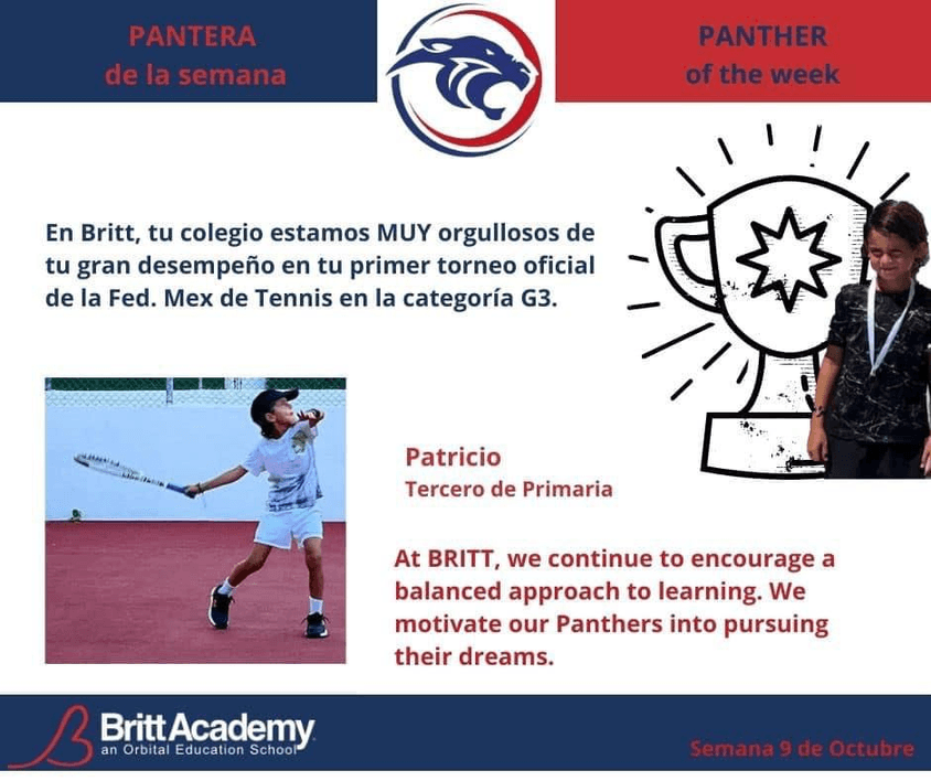 Patricio Panther of the Week