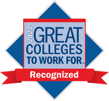 2022 Great Colleges To Work For Badge