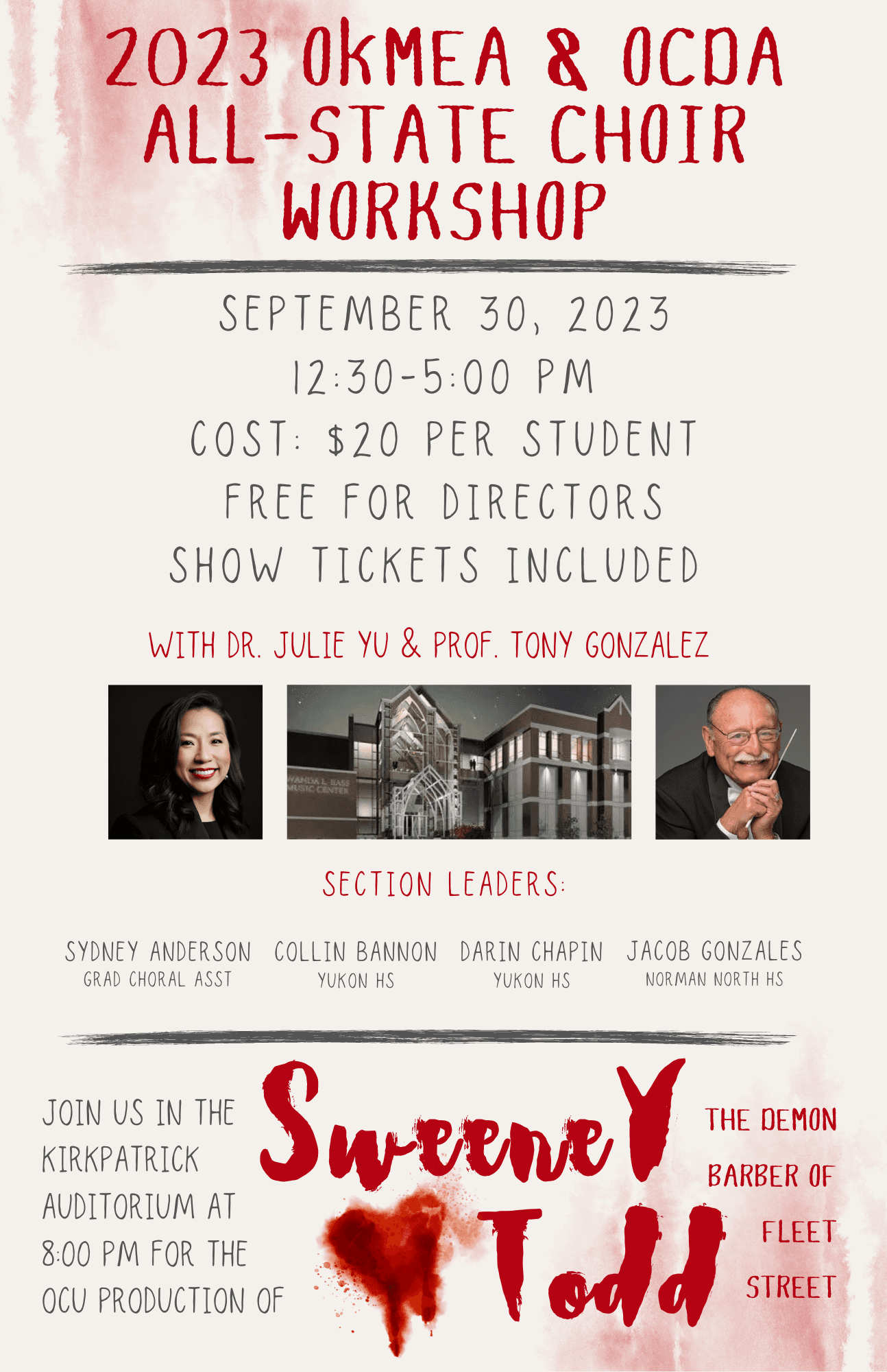 All-State Workshop Flyer