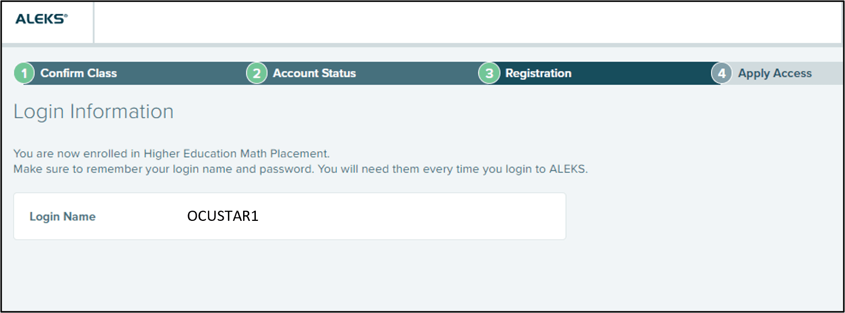 Aleks Access Code Aleks Instructions | Oklahoma City University