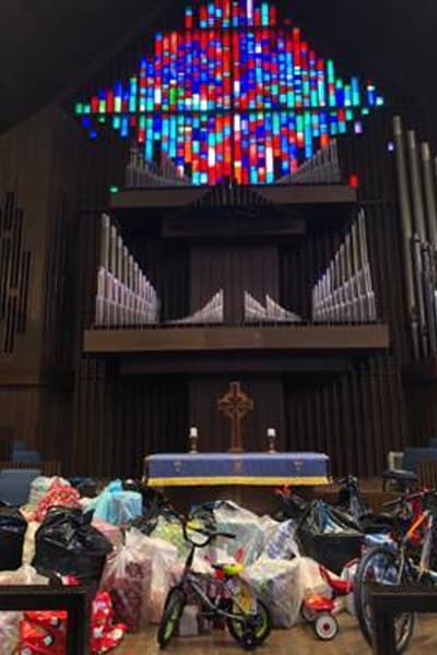 Gifts donated to Skyline Christmas Grace by OCU students, faculty and staff. Gifts donated to Skyline Christmas Grace by OCU students, faculty and staff.