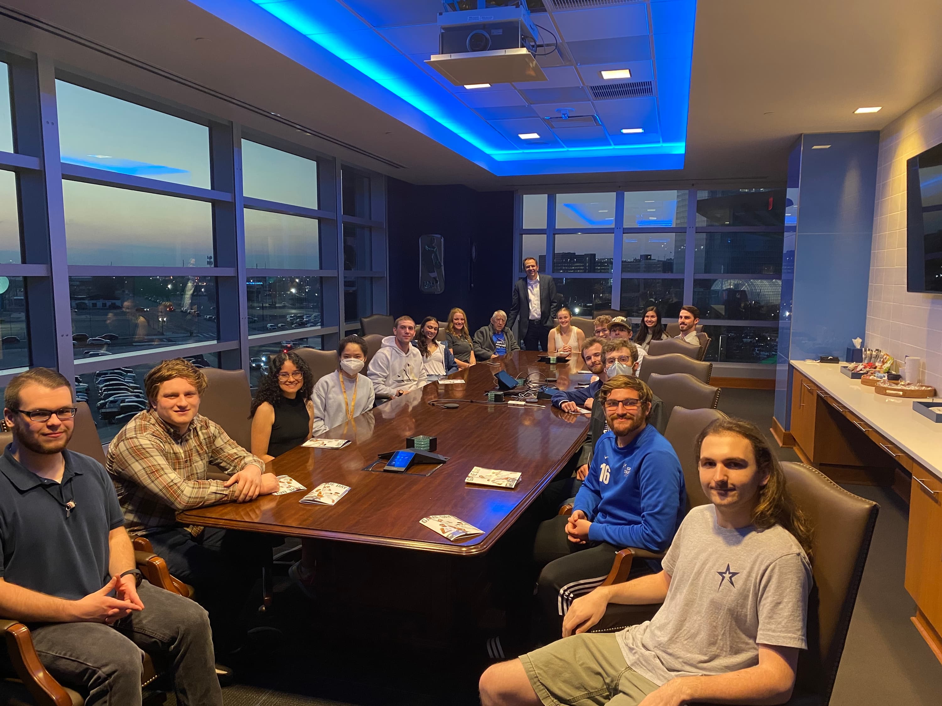 Meinders Fellows at the Thunder Executive Conference Room
