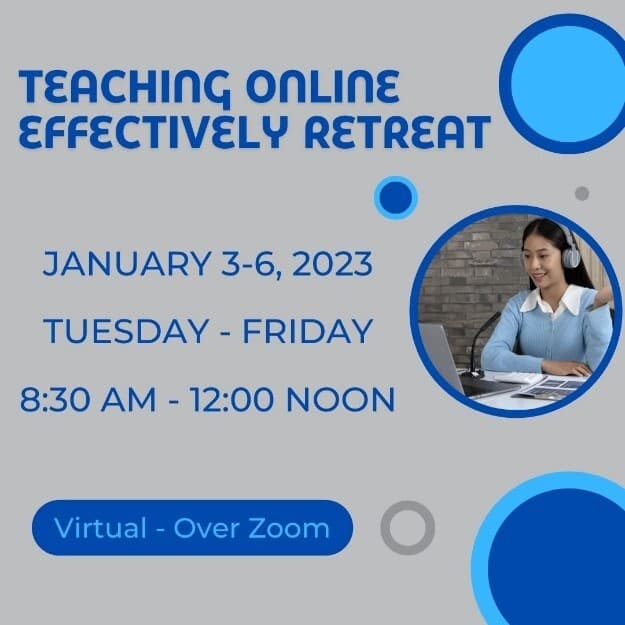 Teaching Online Effectively Graphic