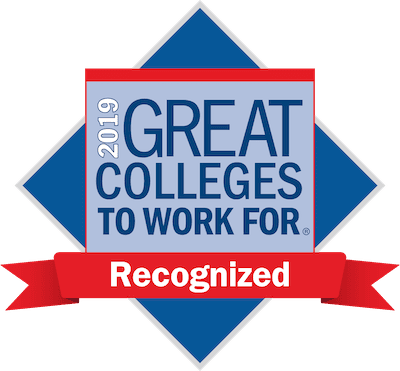 2019 Great Colleges to Work For - Recognized