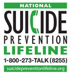 Suicide prevention lifeline: 1-800-273-8255 - suicidepreventionlifeline.org Suicide prevention lifeline: 1-800-273-8255 - suicidepreventionlifeline.org