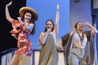 Students participate in the summer 2019 production of 