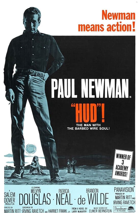 Hud movie poster Hud movie poster