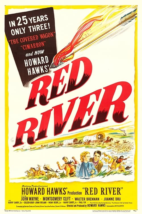 Red River movie poster Red River movie poster