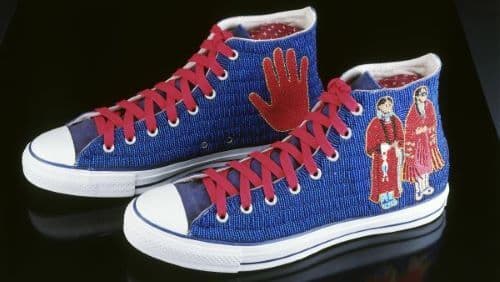 lets talk beaded shoes