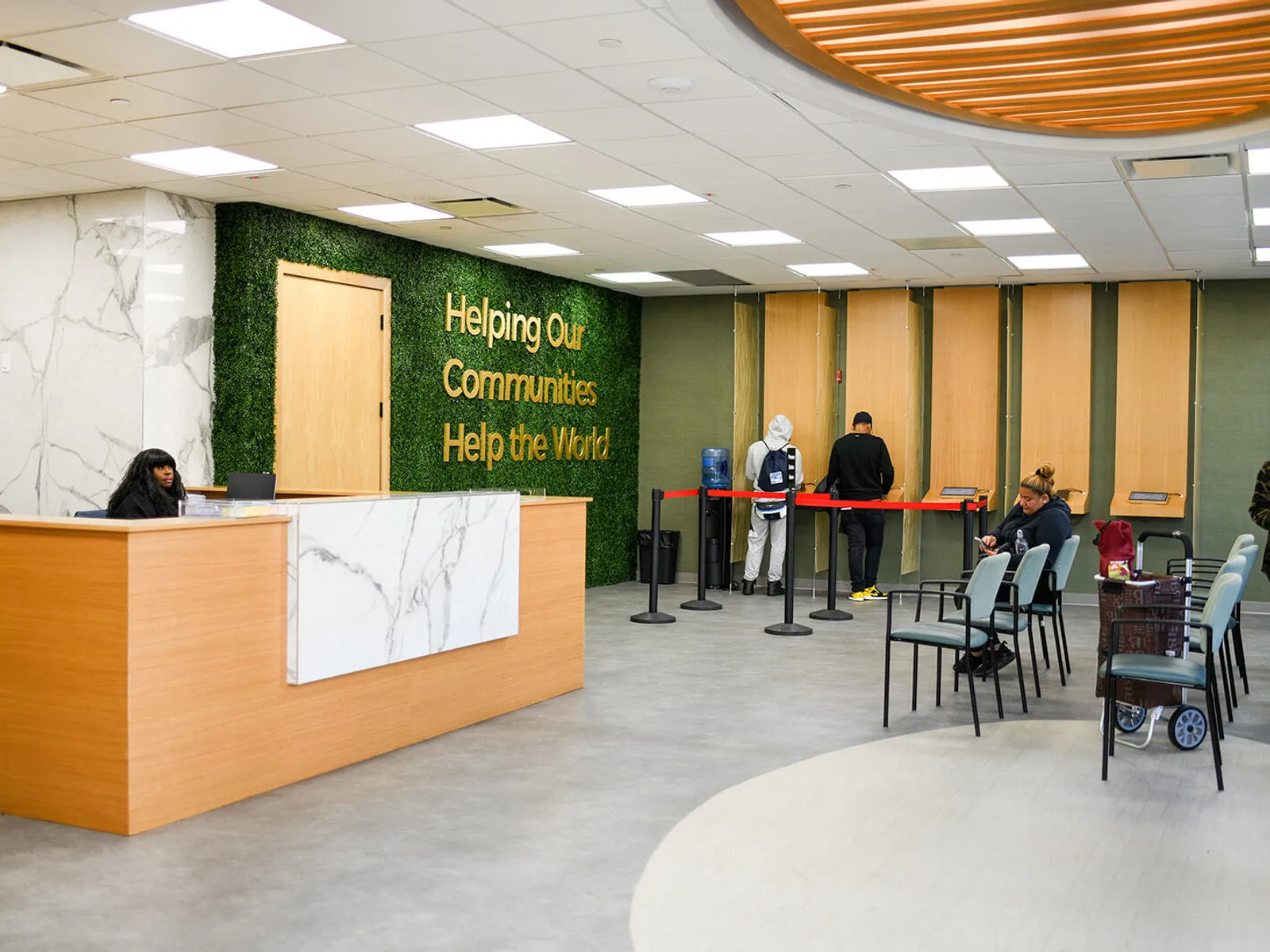 Olgam Life blood plasma reception