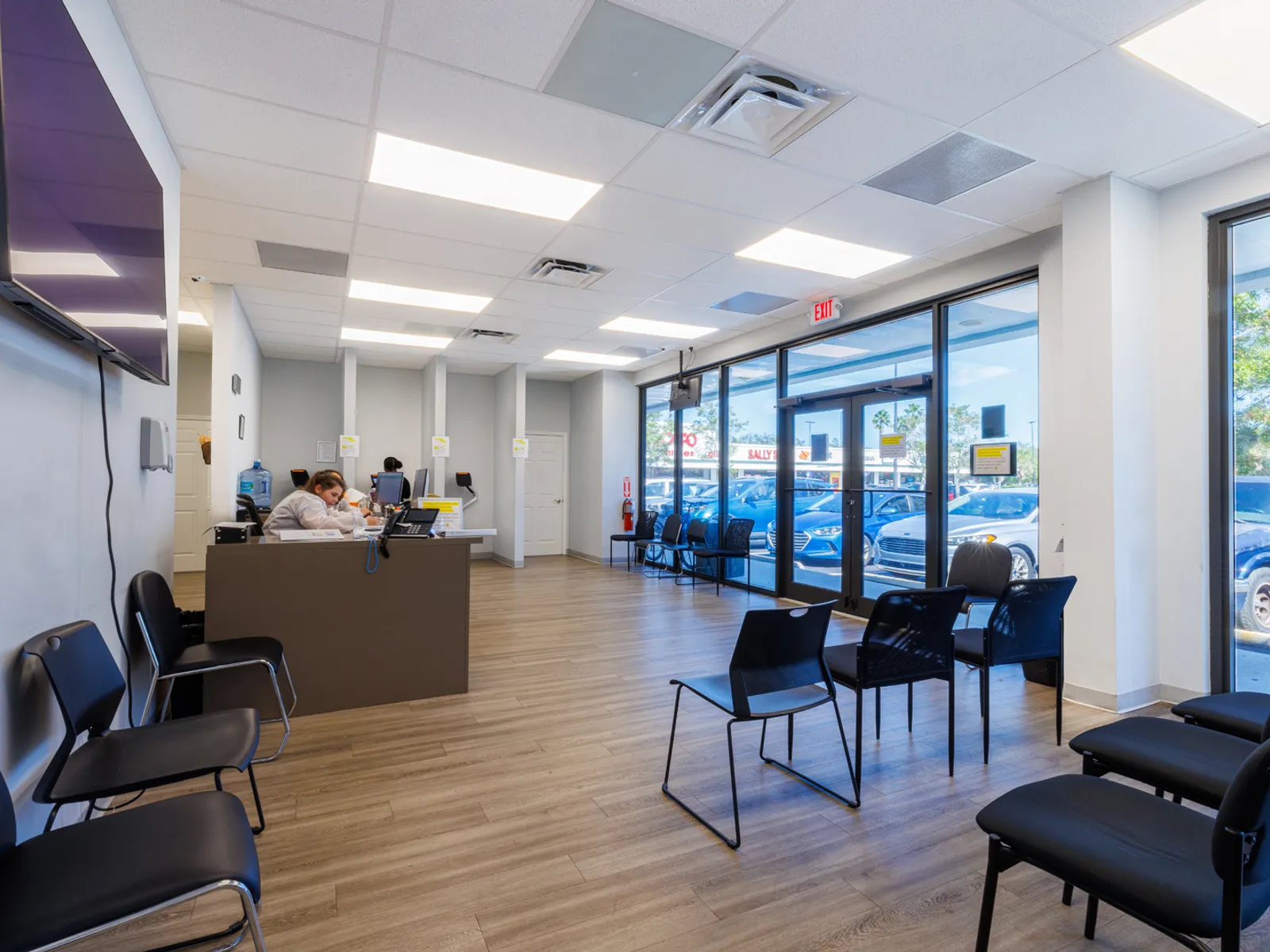 Olgam Life blood plasma waiting room