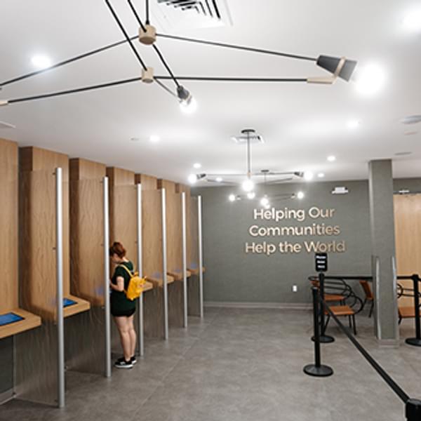 Helping community waiting room
