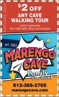 Marengo Cave Logo