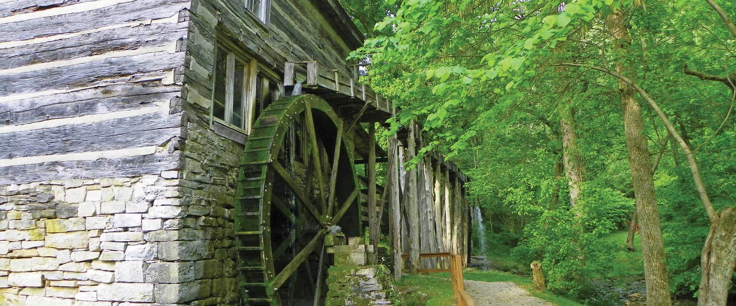mill at Squire Boone Caverns