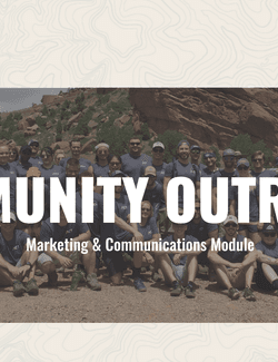 Community Outreach cover