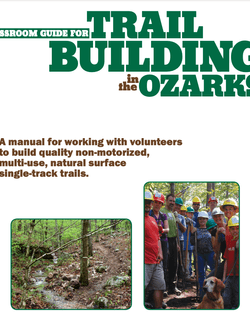 Classroom Guide for Trail Building in the Ozarks cover