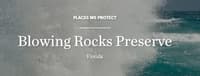Blowing Rocks Preserve
