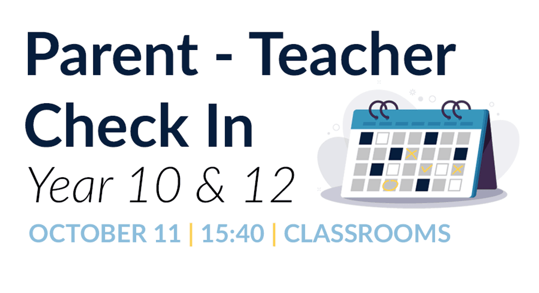 Parent Teacher Check In 11 10 22