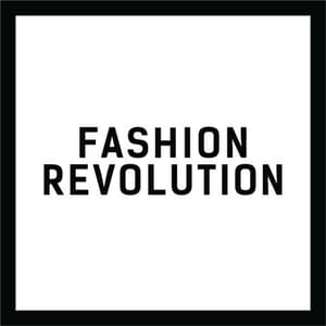 Image shows the logo of Fashion Revolution.