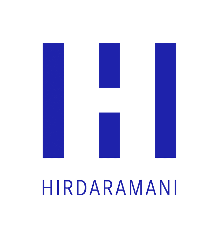 Image shows HIRDARAMANI's logo.