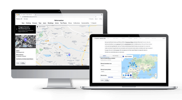 Embedded Map Website Example Open Supply Hub - Embedded Maps