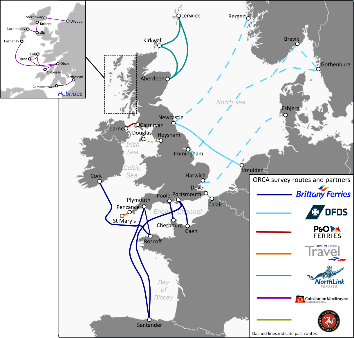 Orca Routes ORCA | Surveyor Network