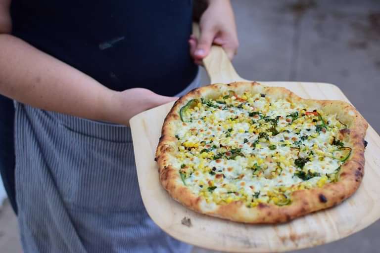 Adult Cooking Class pizza photo