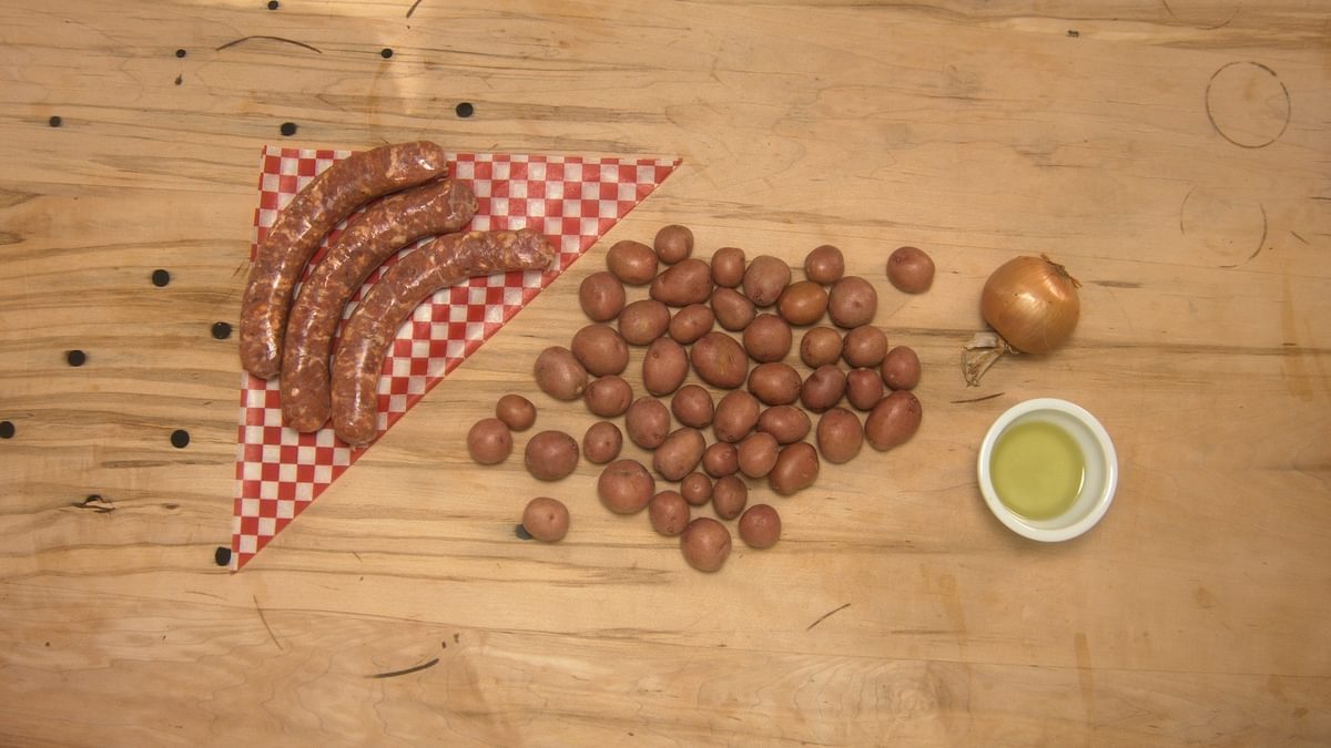 Chorizo Con Papas ingredients