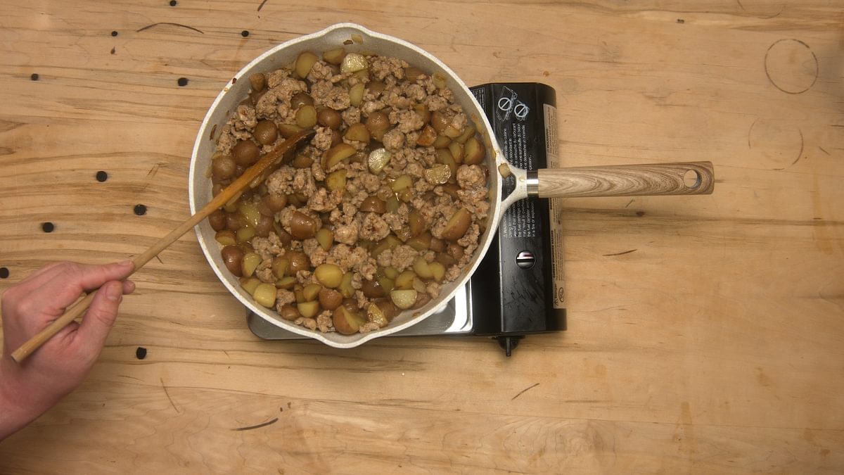 Chorizo Con Papas step 6