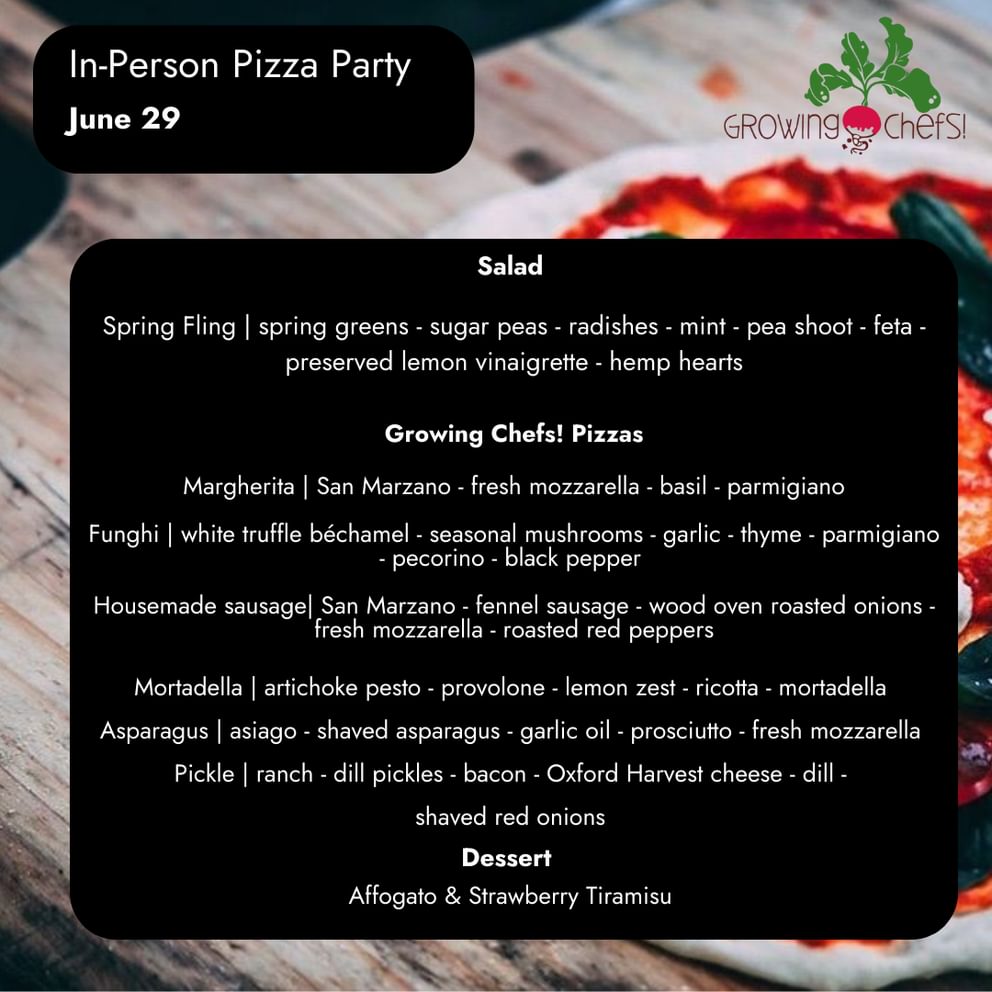 In Person Pizza Nights 2