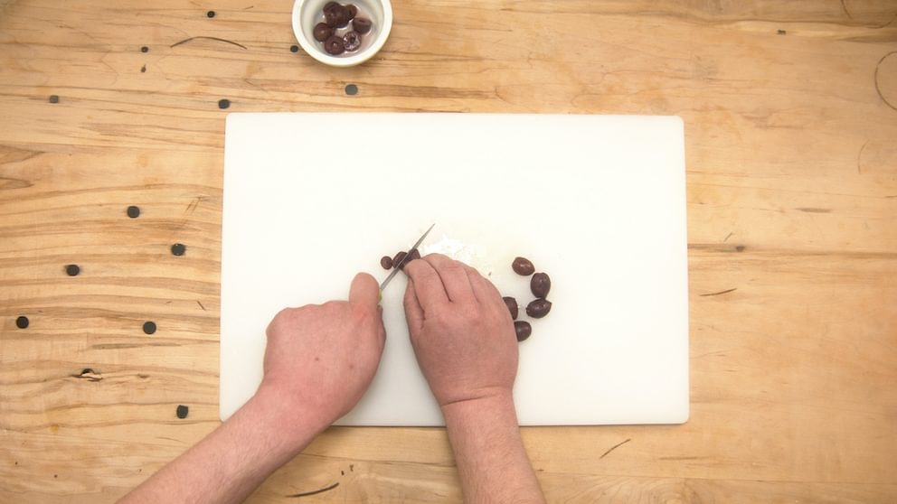 Ratatouille Pasta step 1