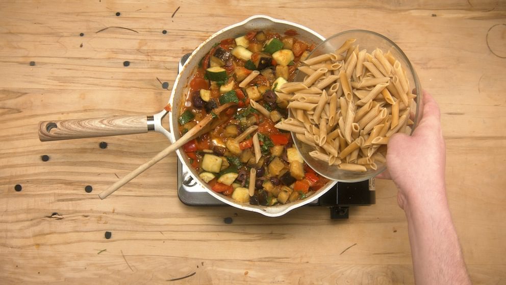 Ratatouille Pasta step 13