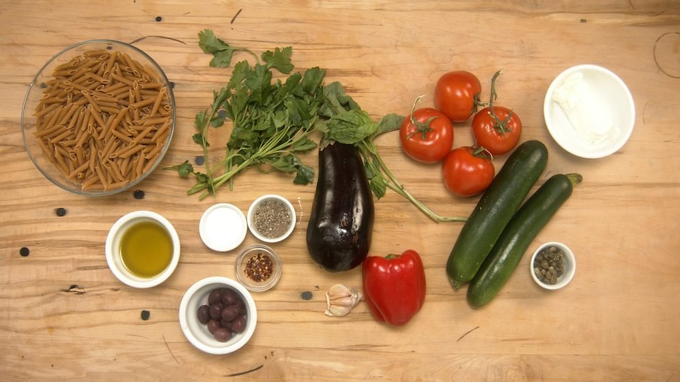 Ratatouille ingredients