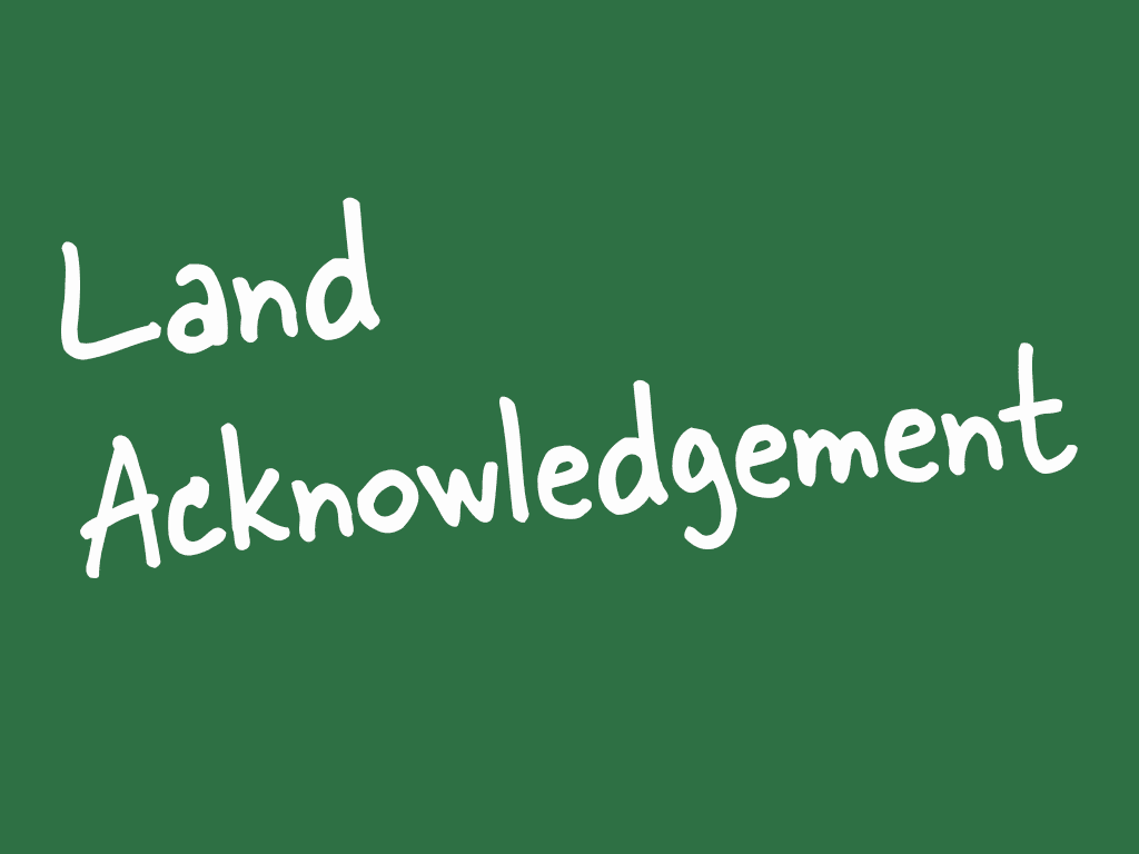 Land Acknowledgment