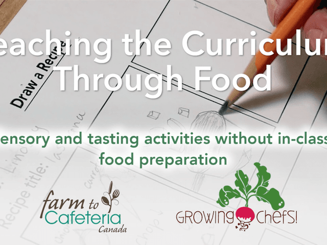 Teaching the Curriculum Through Food: Sensory & tasting activities without in-class food preparation