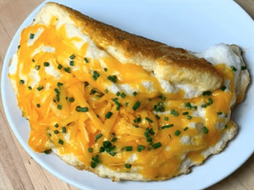 Fluffy omelette