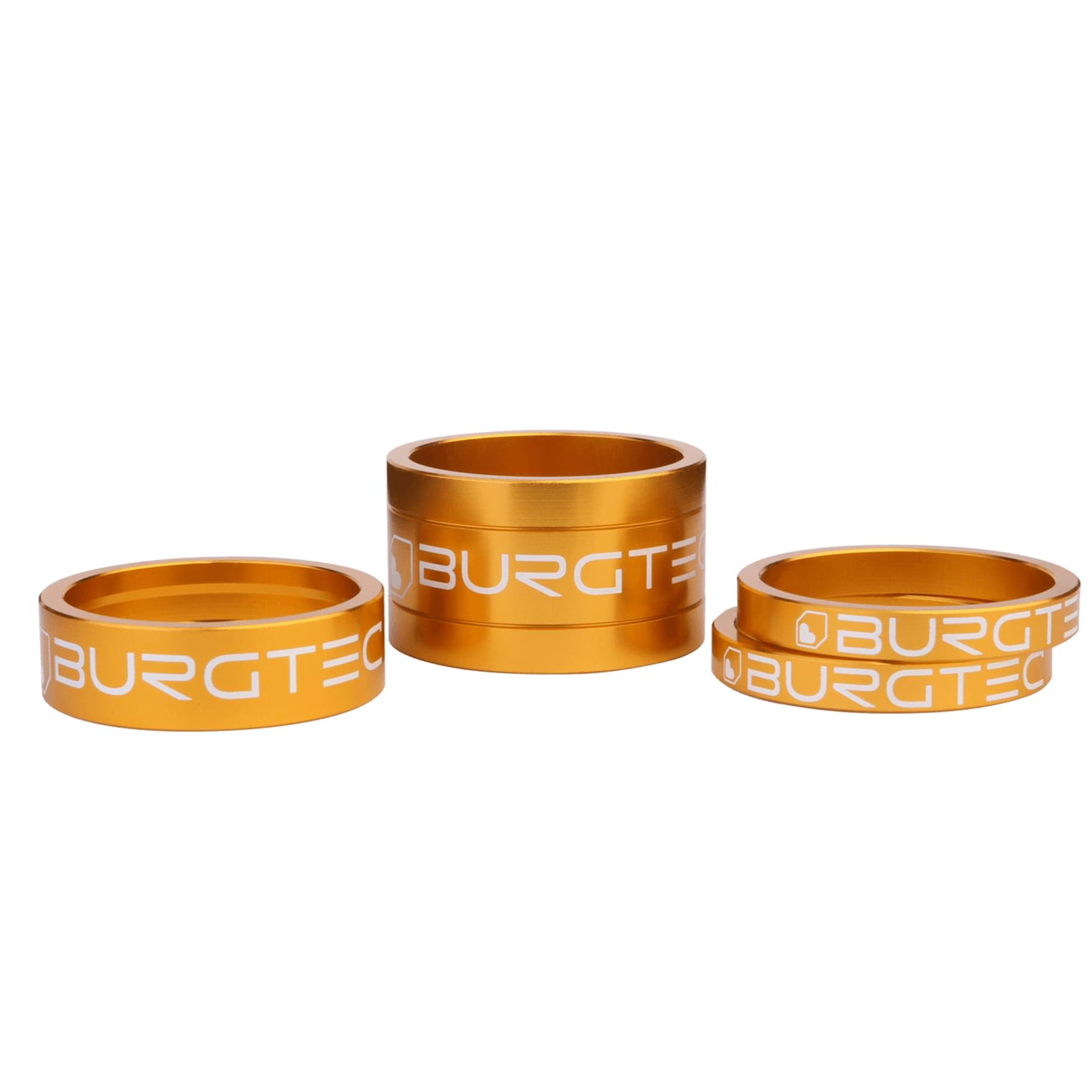 Burgtec Stem Spacer Kit Bullion Gold