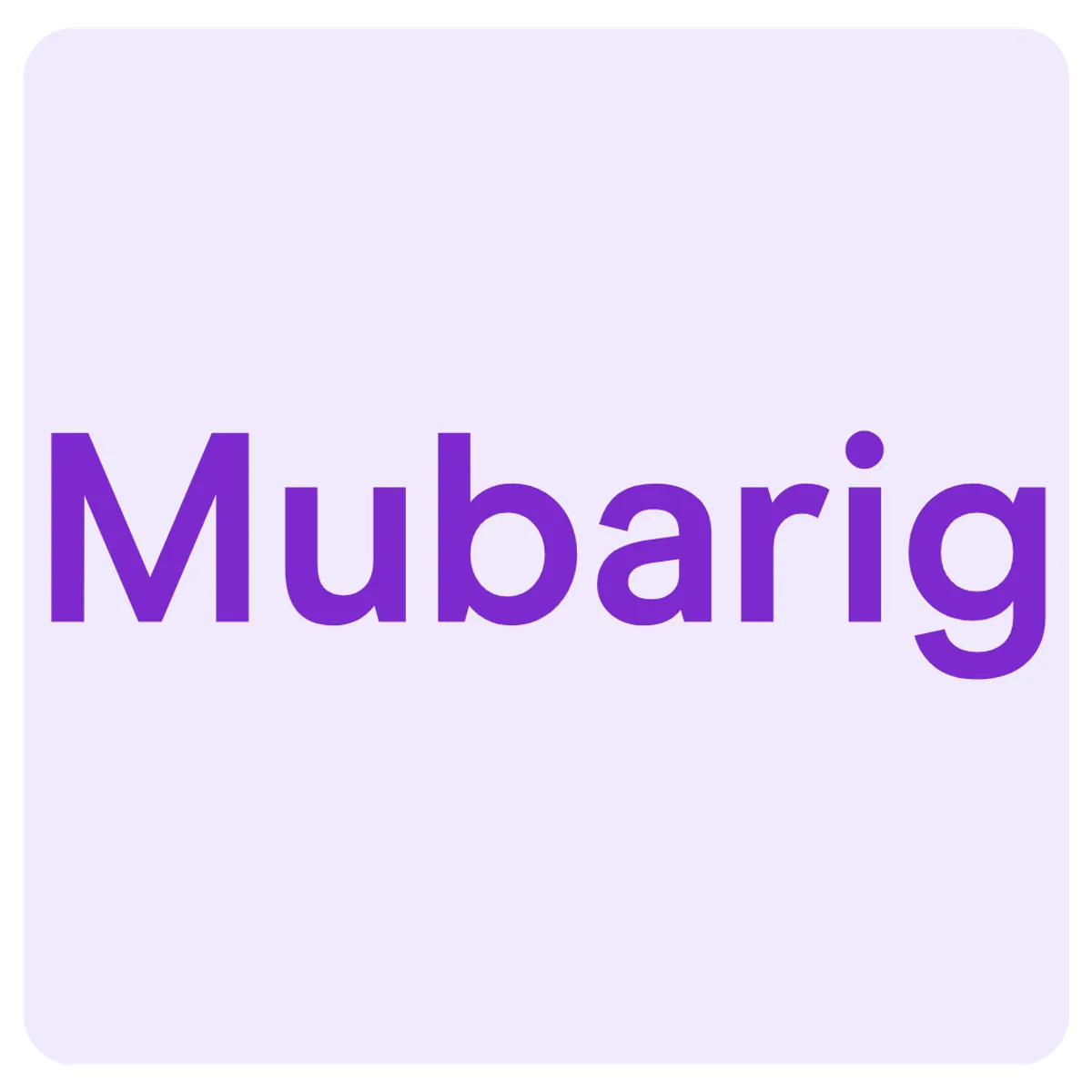 Mubarig