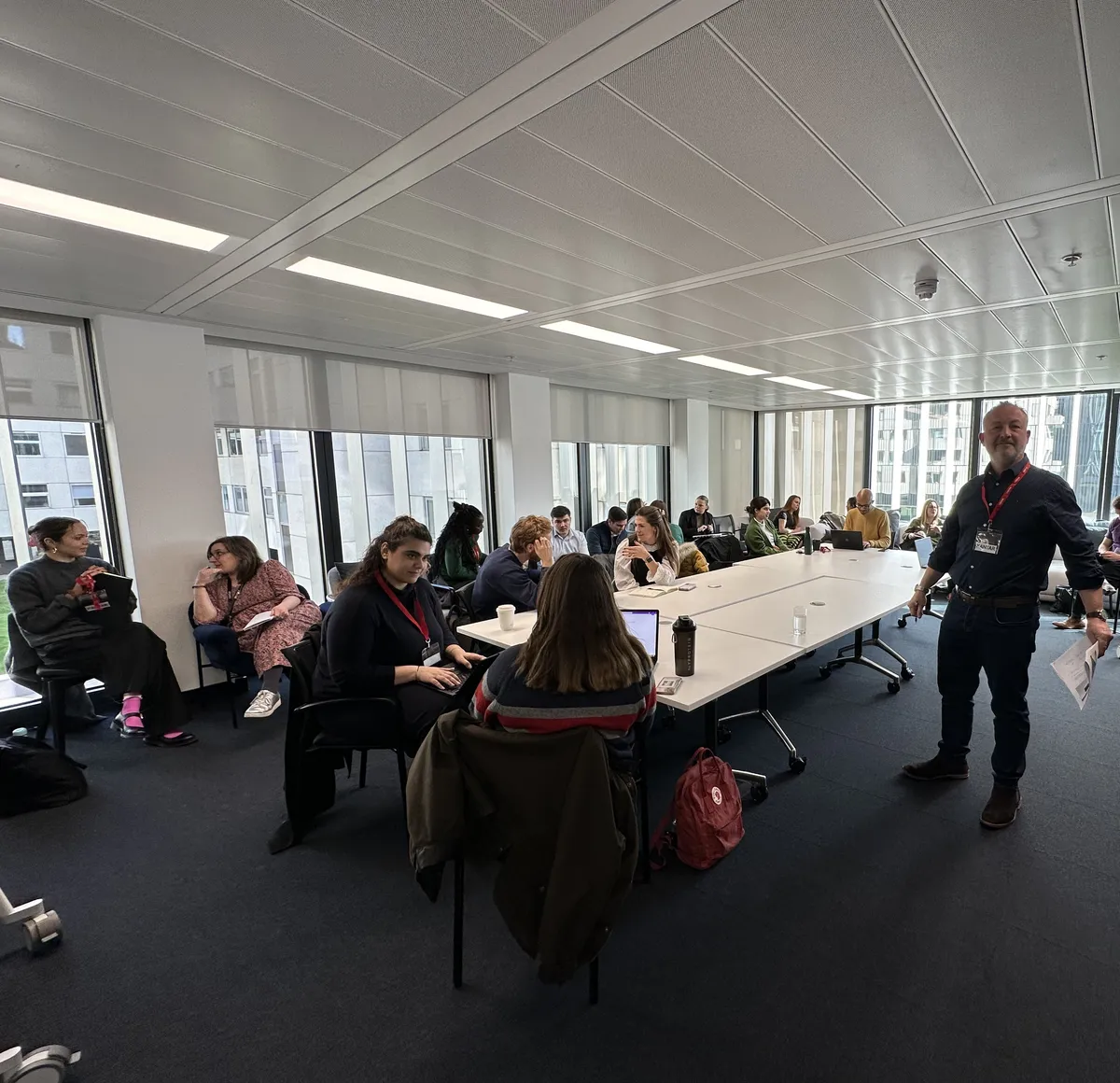 Intern Training Session London Intern 25 goes live with the mentor training workshop | Wiseup