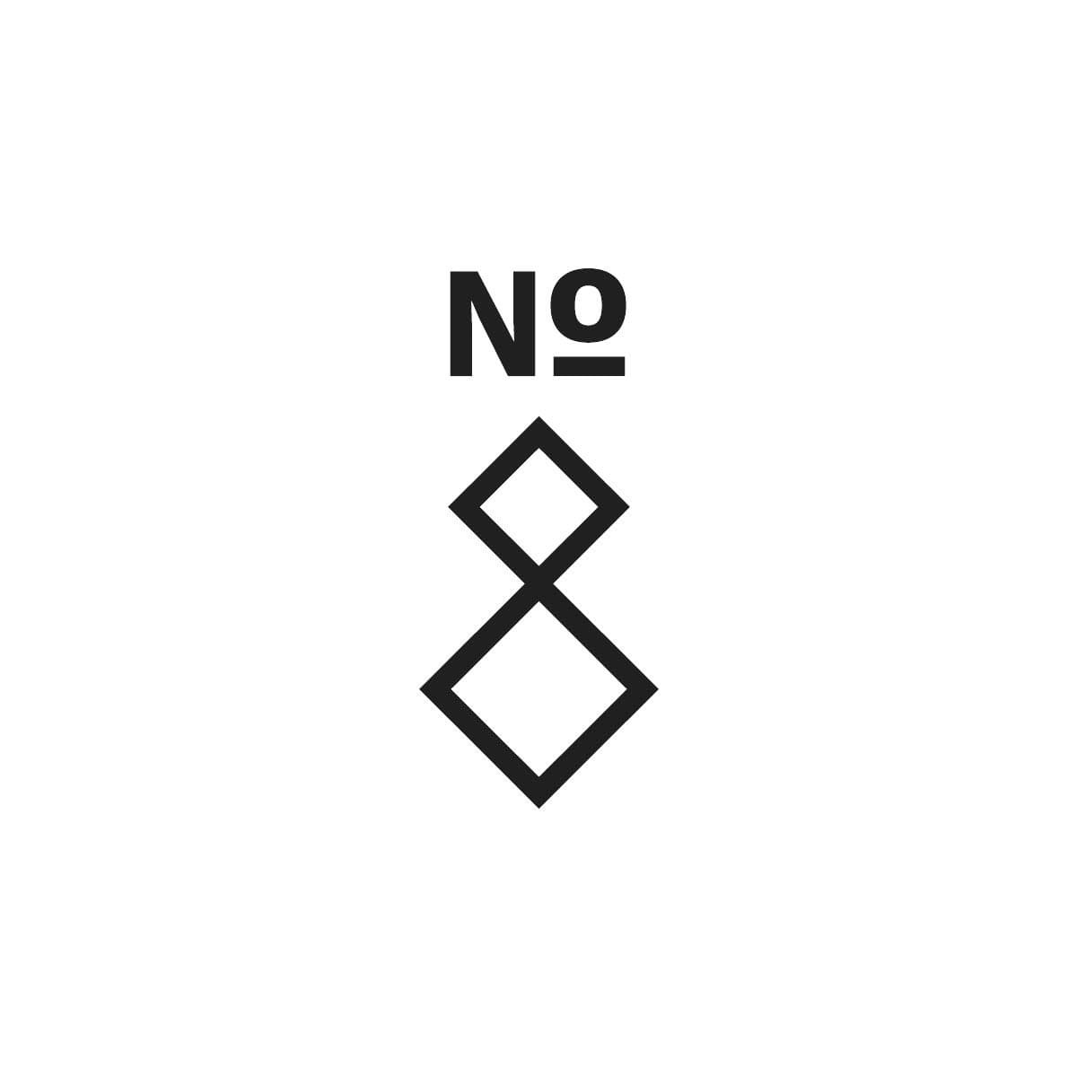 No.8 logo