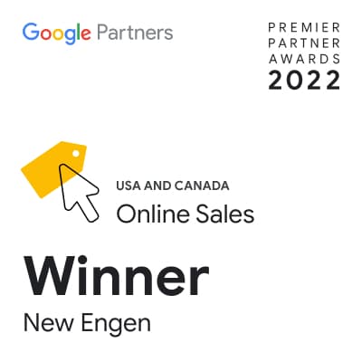 Google Premier Partner Award - Online Sales 2022