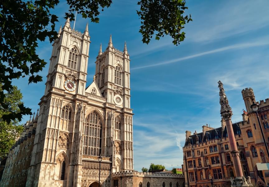 Westminster Abbey i Stock 119437832