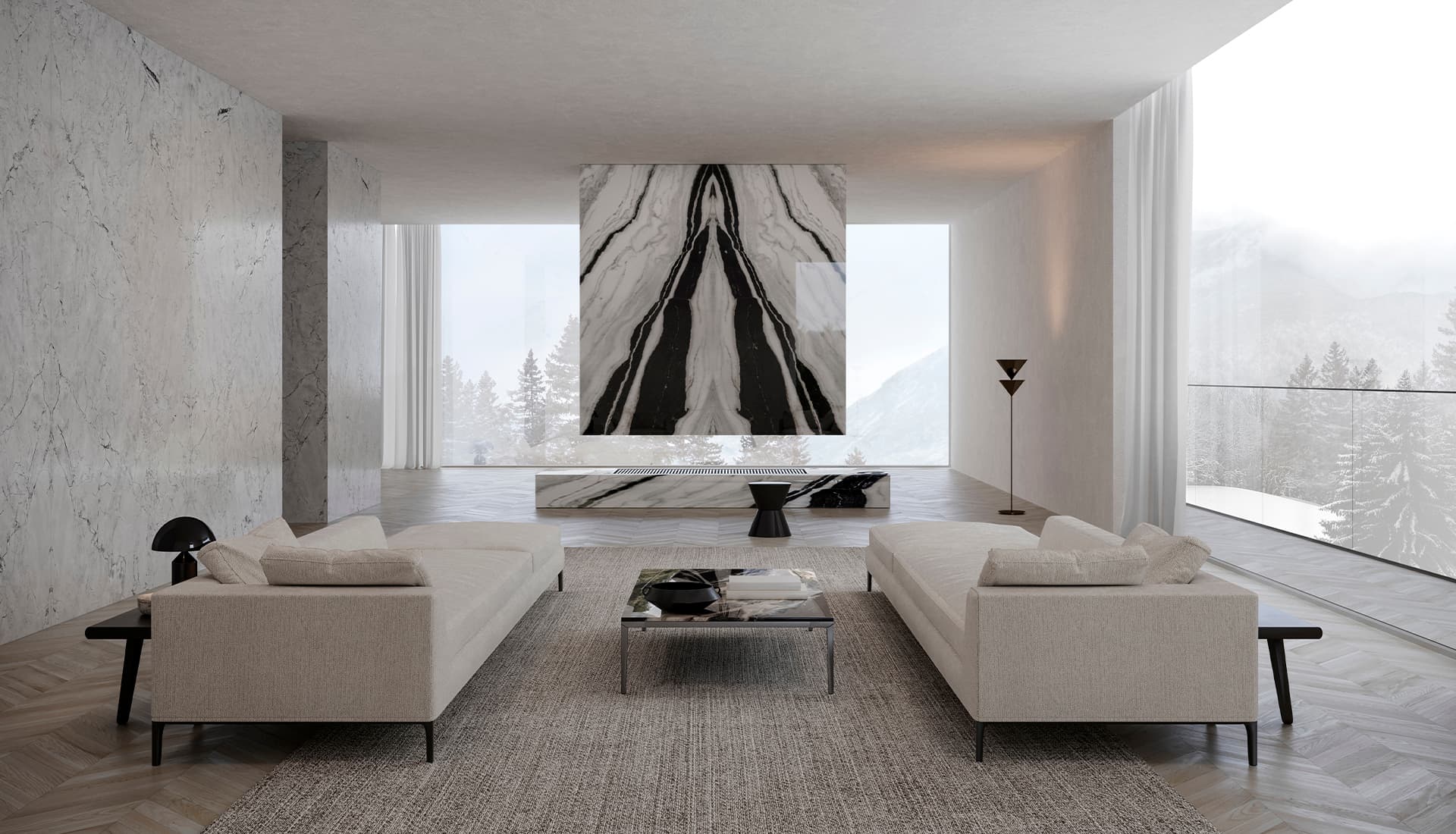 Super White / Block 28, Panda / Block 22