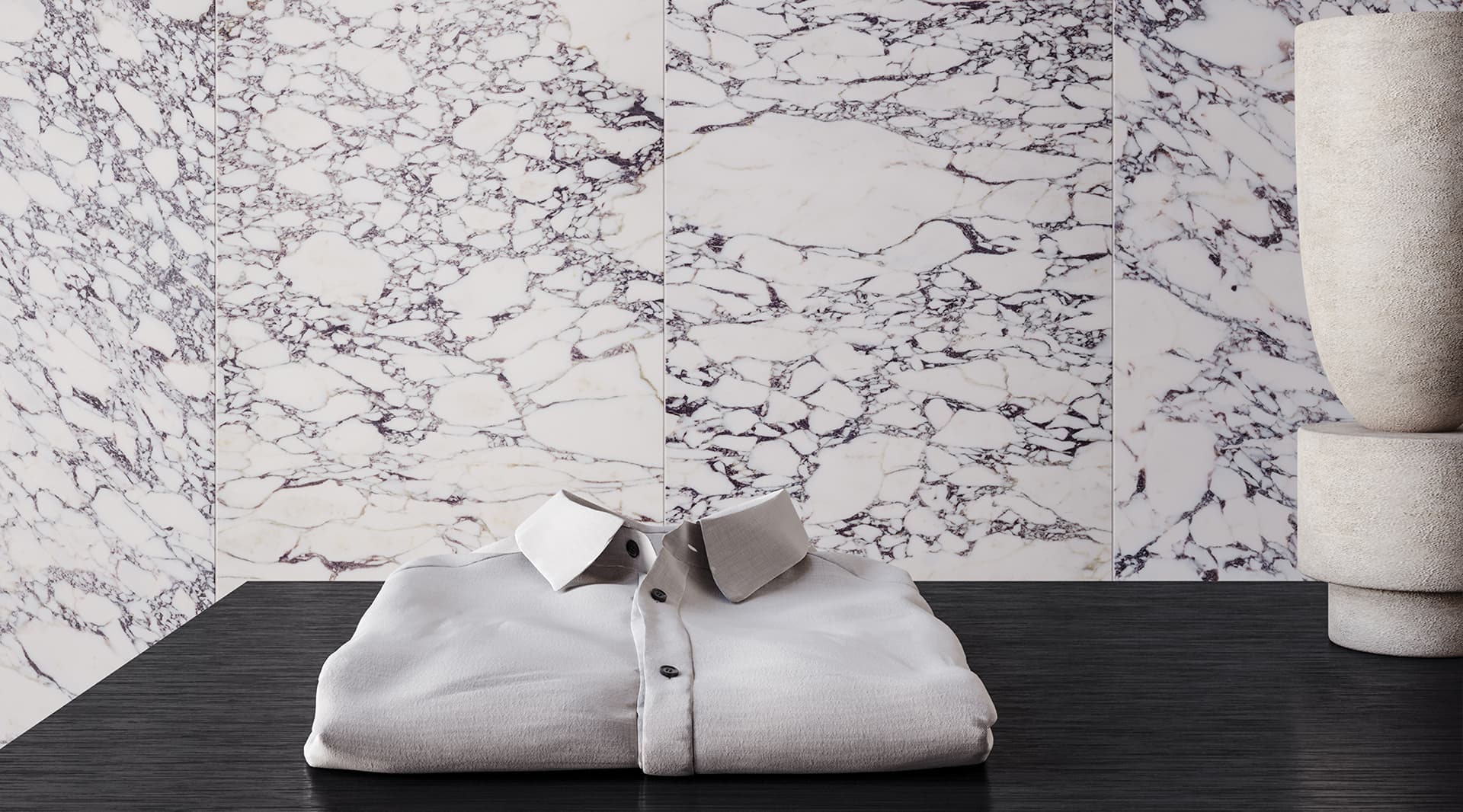 18 x 36 in / 45.7 x 91.4 cm Viola Roccia® Honed Marble Tile