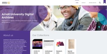 Preservica Starter used for Amall University