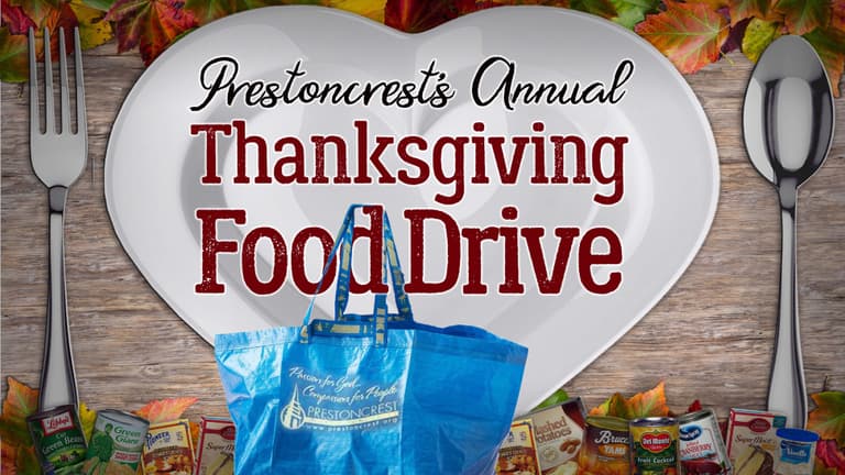 Thanksgiving Food Drive 16x9 title