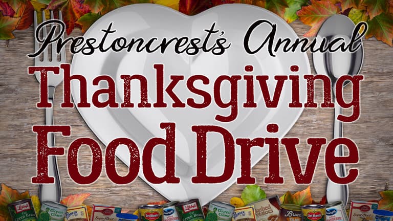 Thanksgiving Food Drive Event