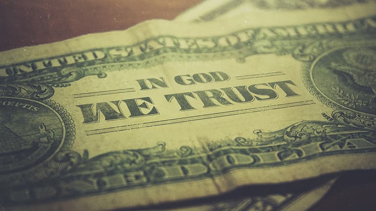 In God We Trust Title 16x9
