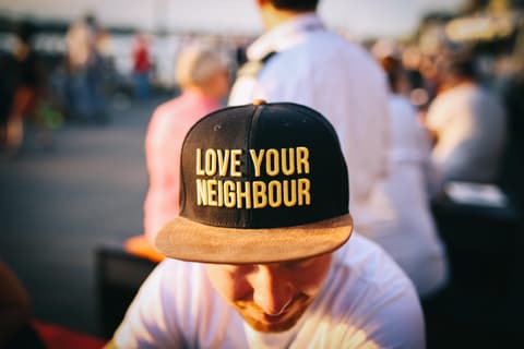 uplift community love your neighbor cap